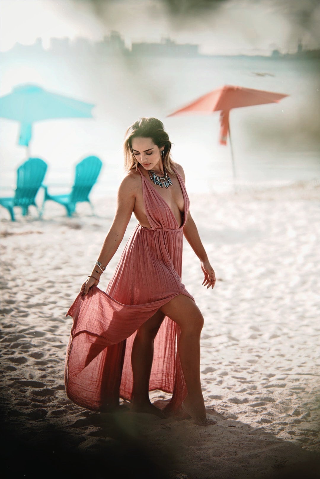 Boho Summer Dress Tulum Coco