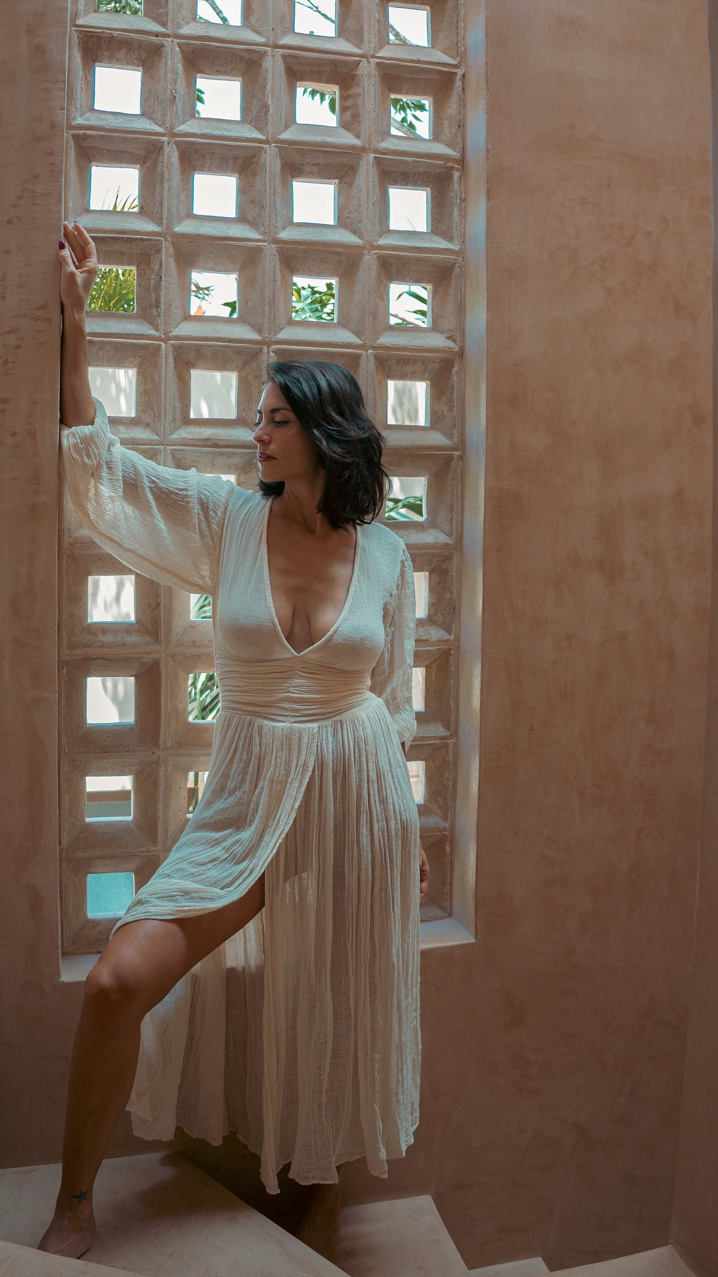 Boho Dress Tulum Kaftan