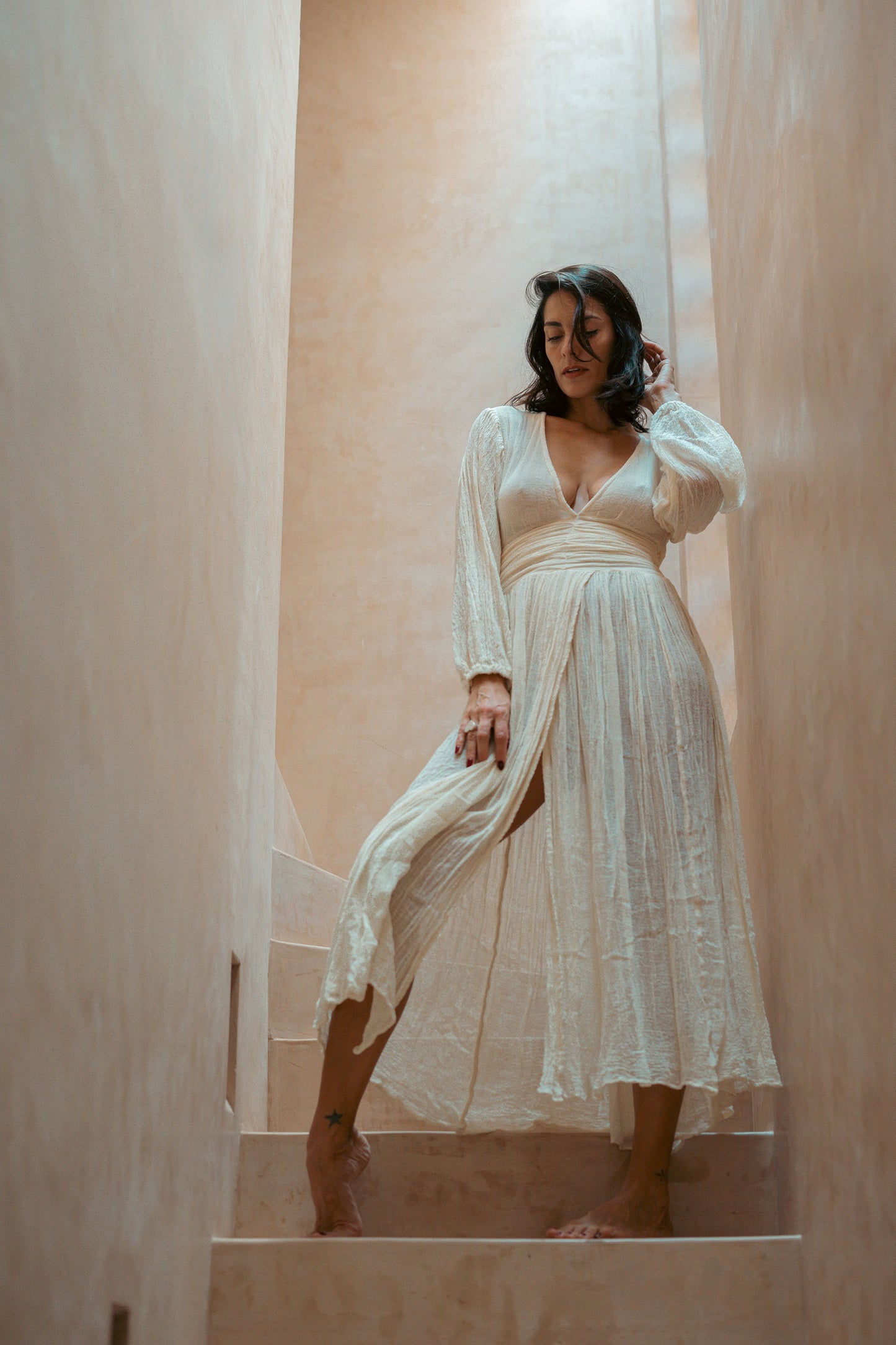 Boho Dress Tulum Kaftan